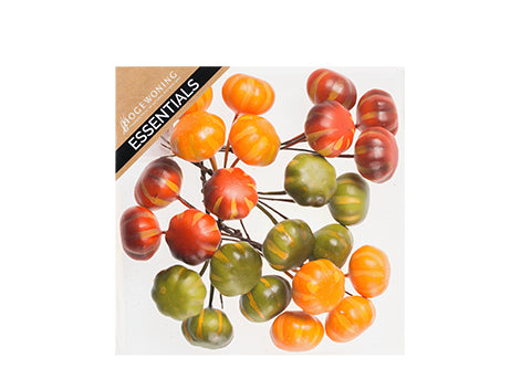 Picks - Small Pumpkins on Wire in Box