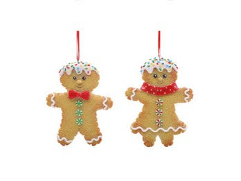 Hanger Gingerbread man 2ass.11cm