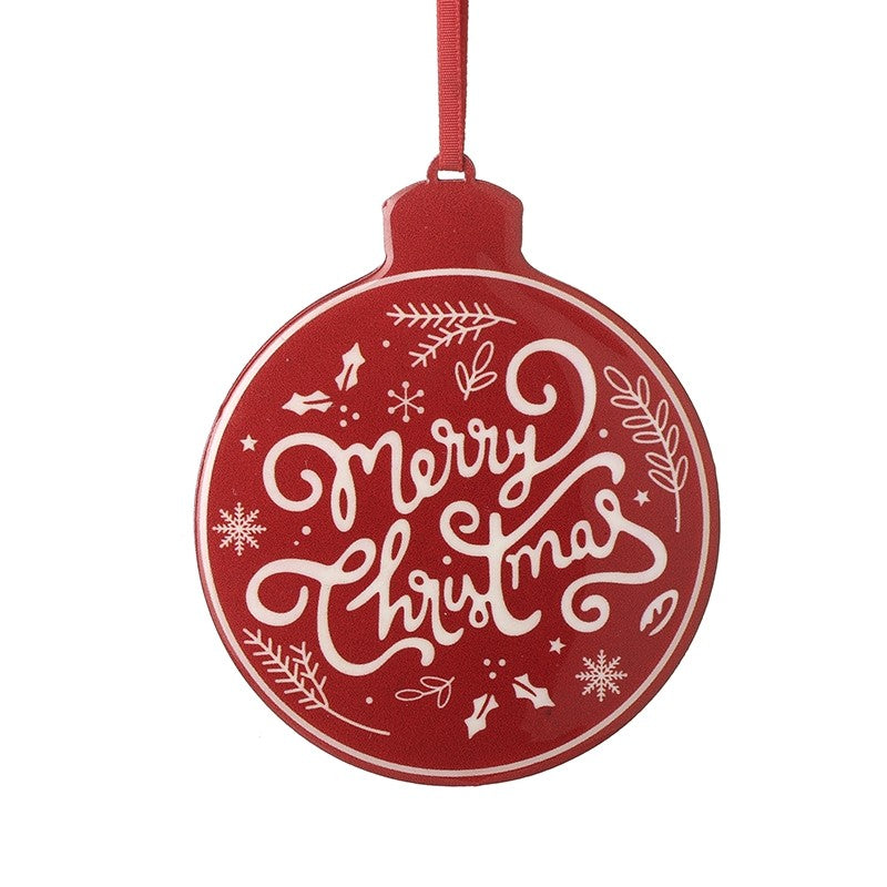 Hanger - Red Merry Christmas