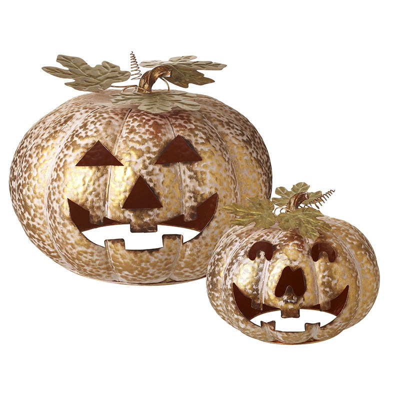 Halloween - Gold Cut Out Pumpkins