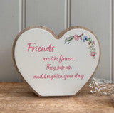 Summer - Heart Plaque
