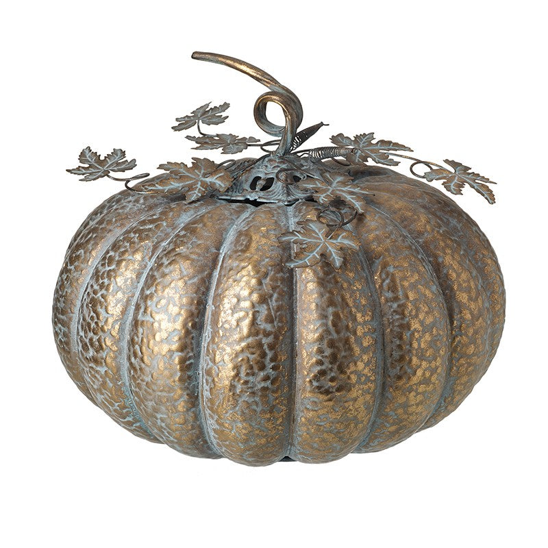 Halloween ~ Giant Metal Pumpkin