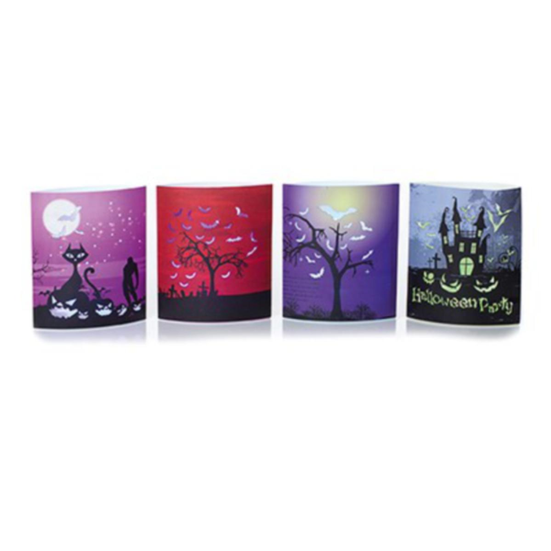 Halloween ~ Spooky Paper LED Diorama Lamp
