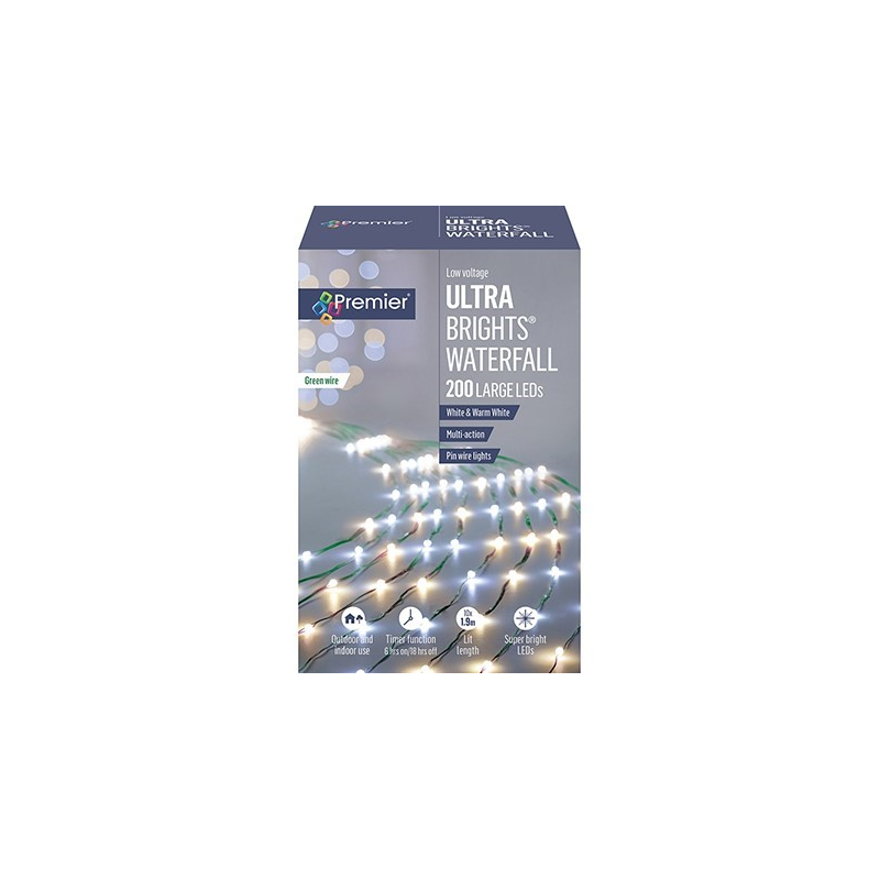 Lights - 200 Ultra Brights Waterfall