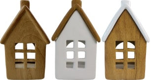 Tea Light Holder - Houses