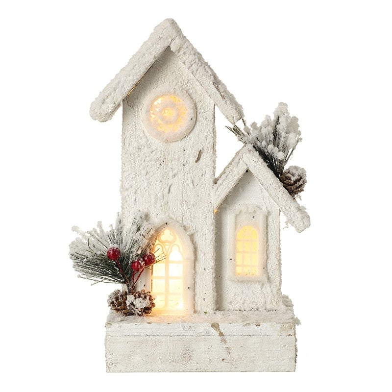 Wooden House - Small Light up House