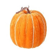 Tall Velvet Pumpkin