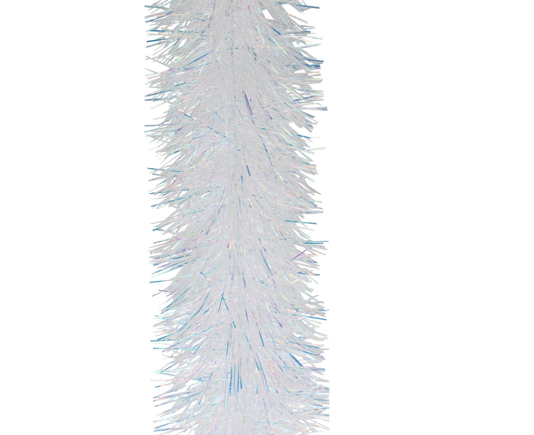 Tinsel - Assorted Die Cut Natural Holly on Rocket/Ice Cracked
