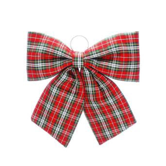 Bow - Red Tartan Bow
