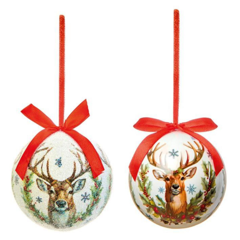 Baubles - Decoupage Baubles