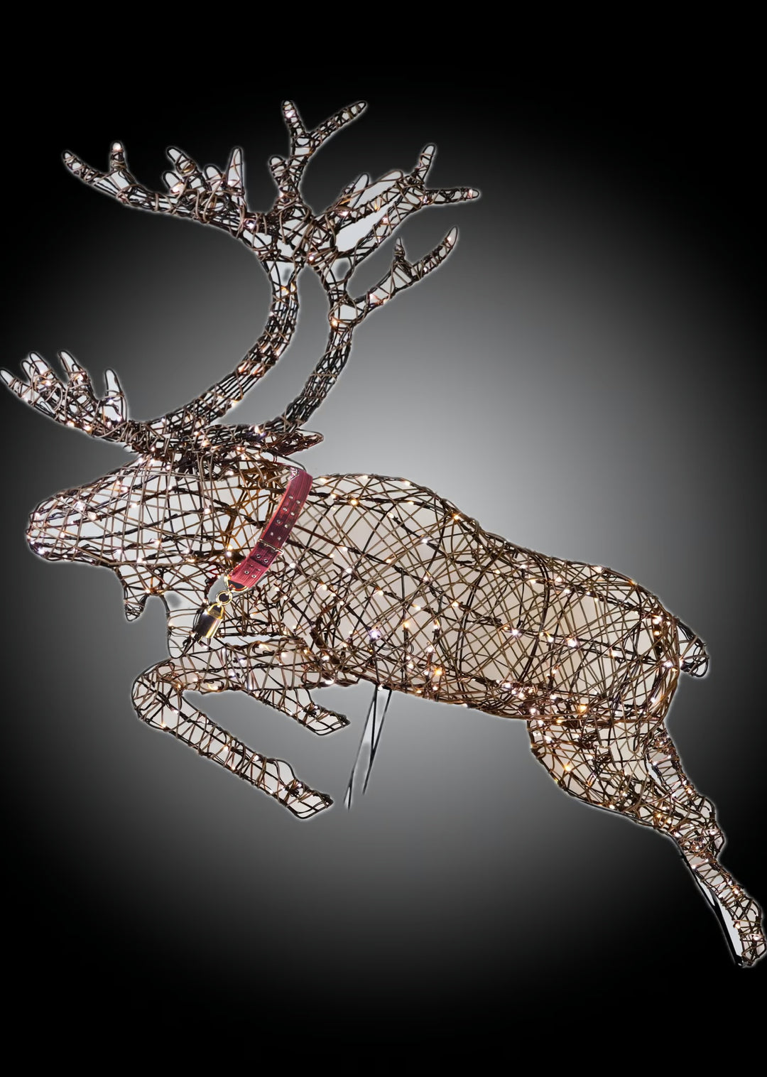 Display - Sleigh and 4 Reindeer