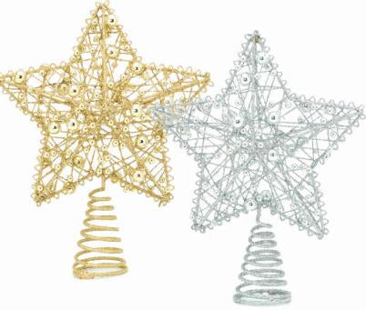 Tree Topper - Wired Stars