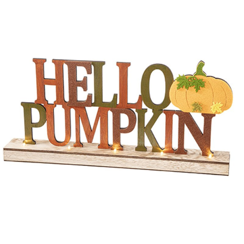 Autumn - Battery Operated Sign