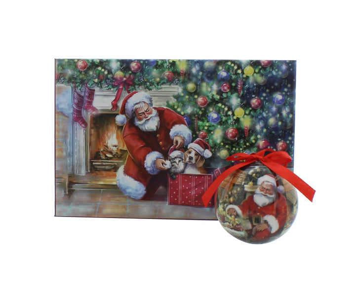 Baubles - Set of 6 Decoupage Baubles