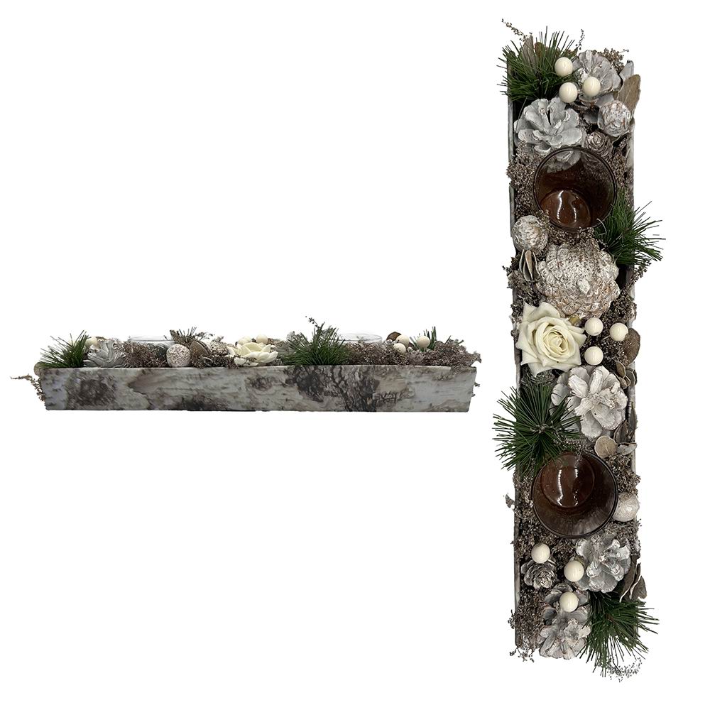Tea Light Holder -  Berry