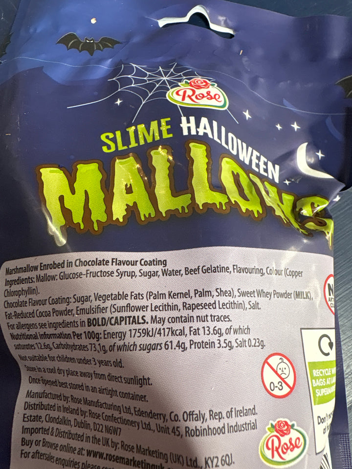 Halloween - Slime Halloween Mallows 84g