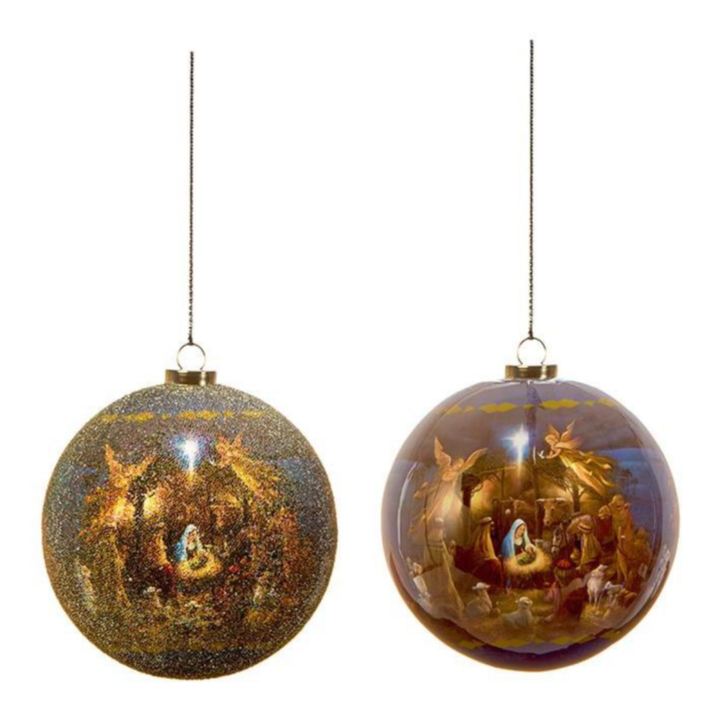 Baubles - Decoupage Baubles