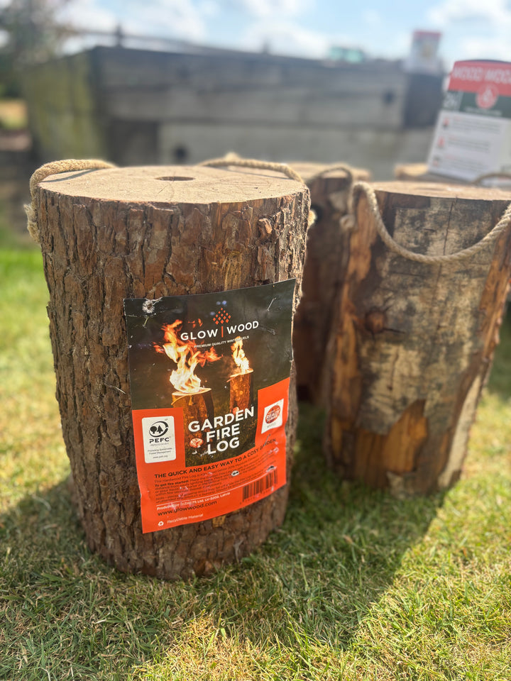 Garden fire log