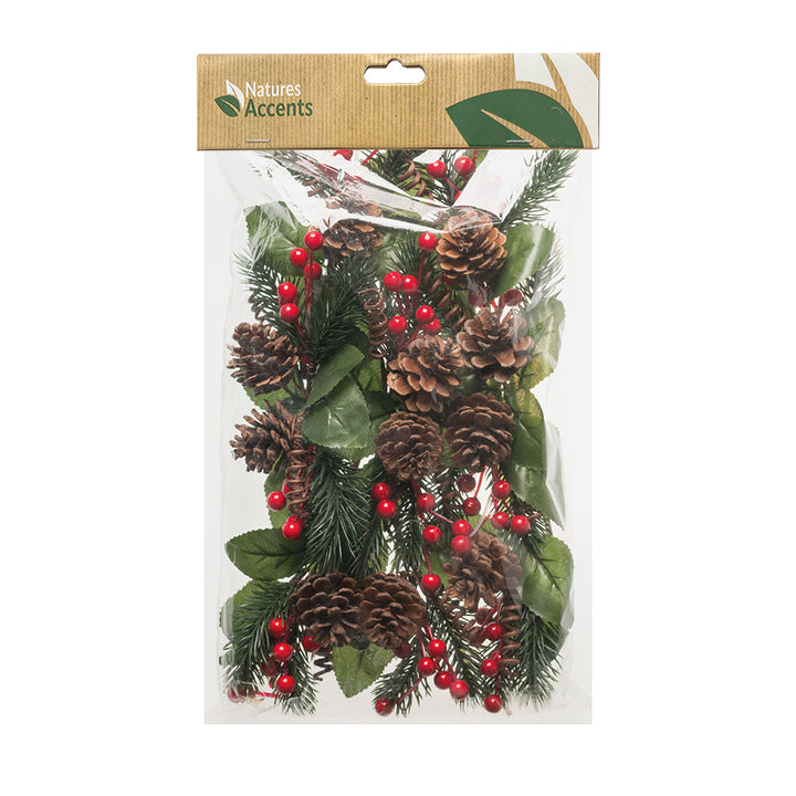 Picks - Pack of Pinecone Berry Picks