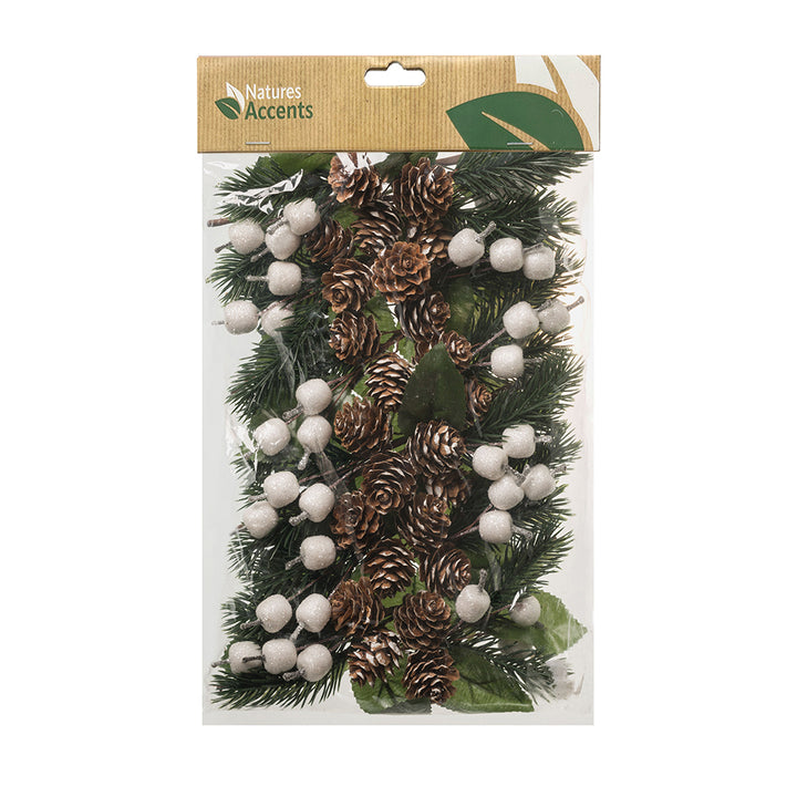 Picks - Pack of Pinecone Berry Picks
