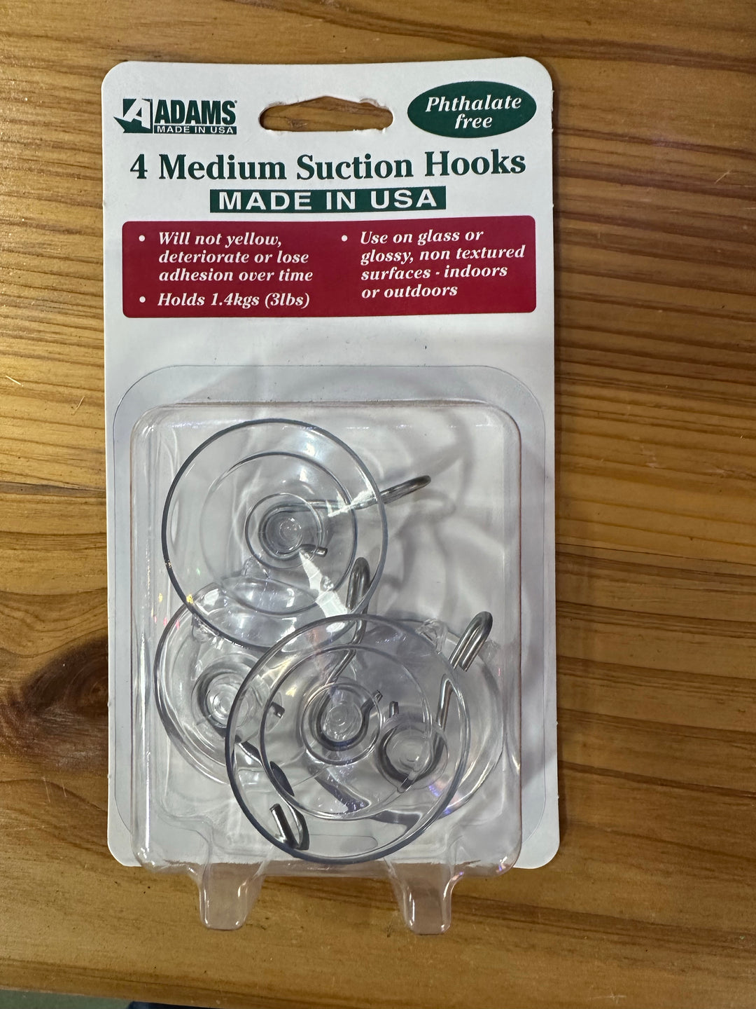 Hooks  - Medium Suction Cups with Hooks