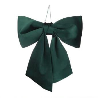 Bows - ￼Dark Green Velvet