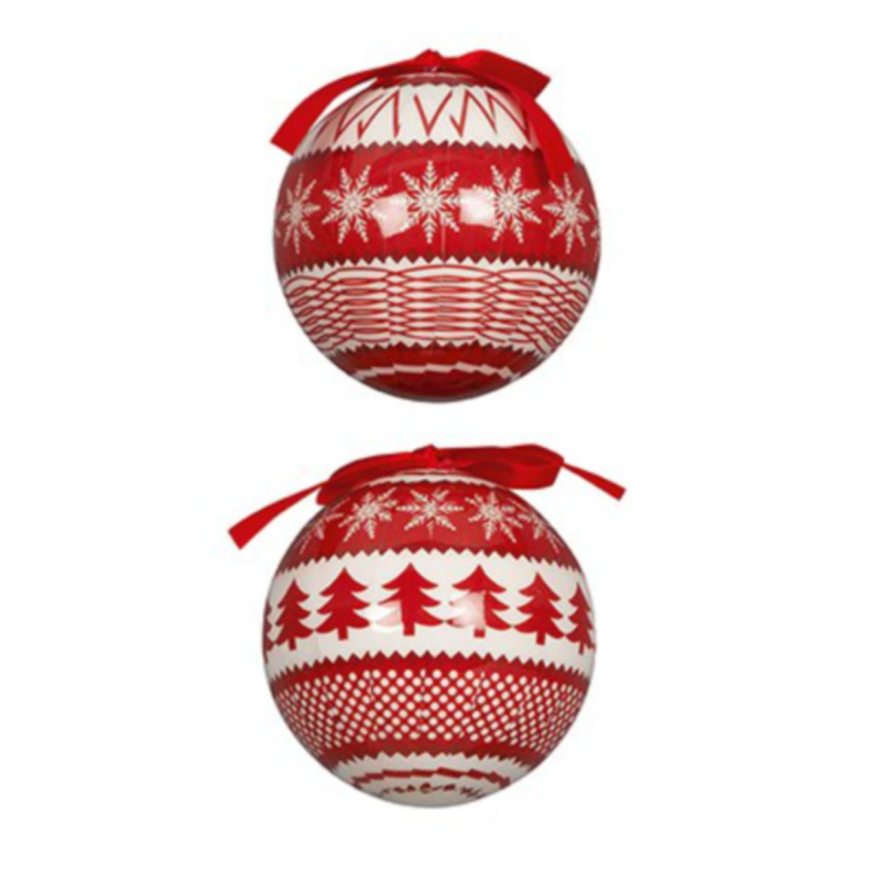 Baubles - Decoupage Baubles