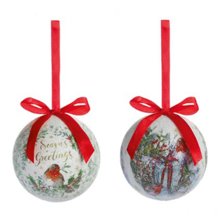 Baubles - Decoupage Baubles