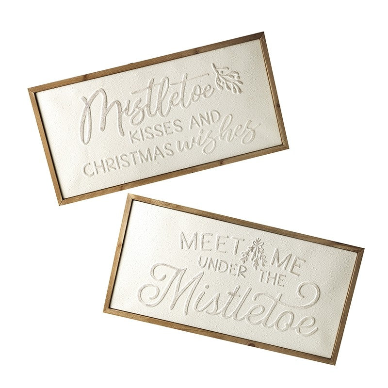 Sign - Mistletoe Signs