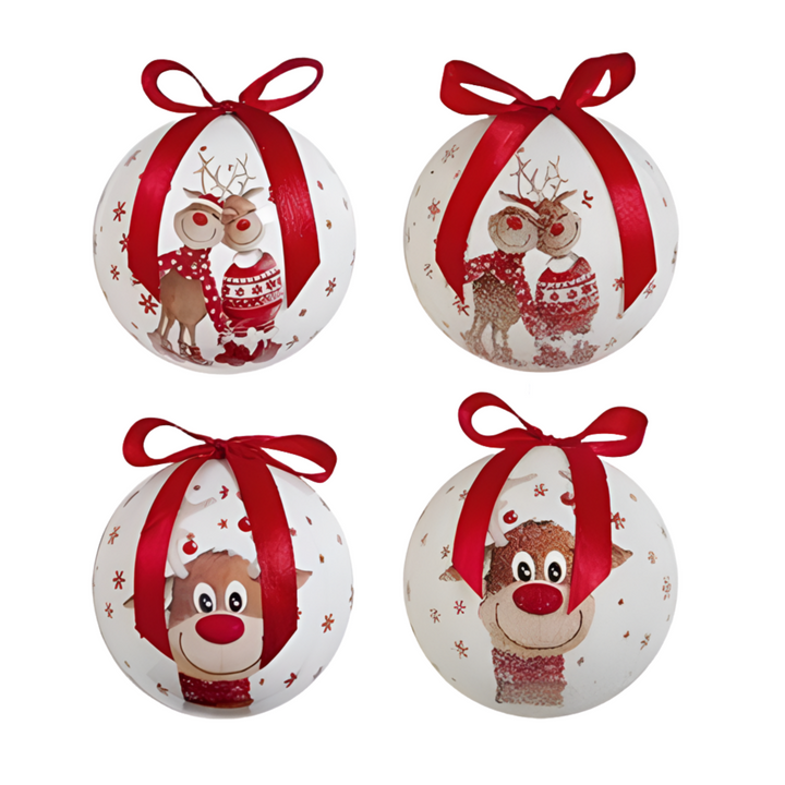 Baubles - Decoupage Baubles