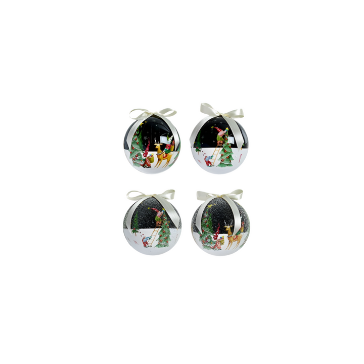 Baubles - Decoupage Baubles