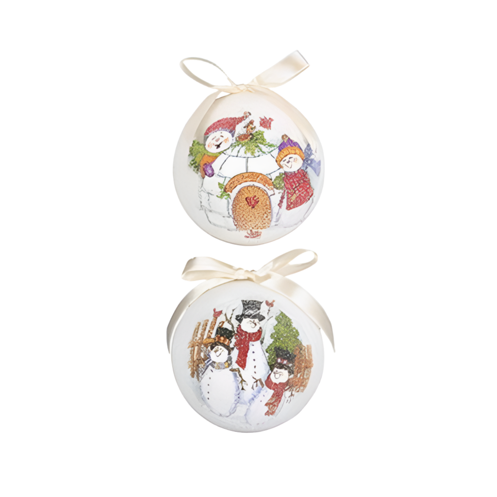 Baubles - Decoupage Baubles
