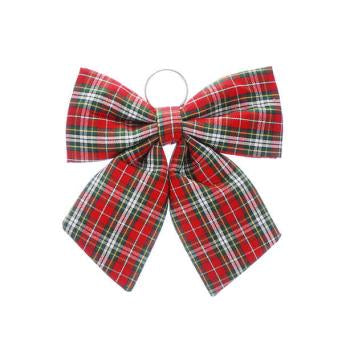 Bow - Red Tartan Bow