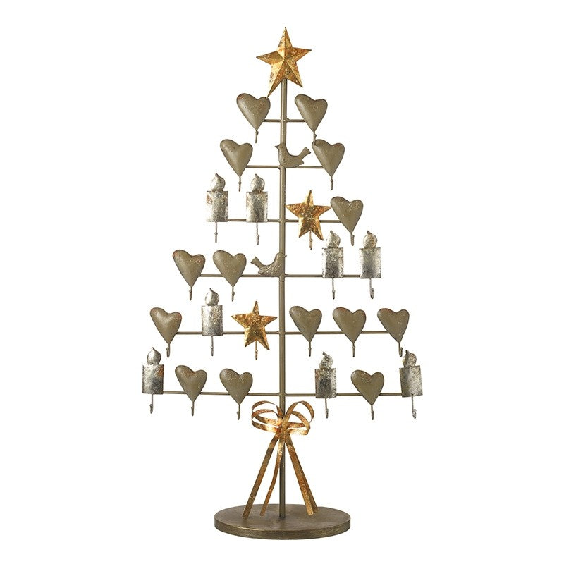 Heart & Star Xmas Tree