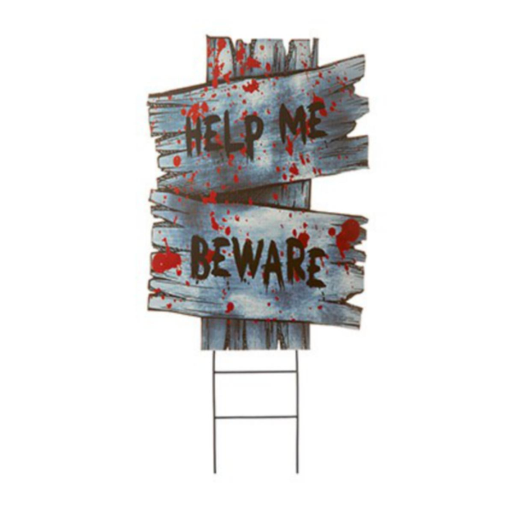 3pcs Halloween Direction Board