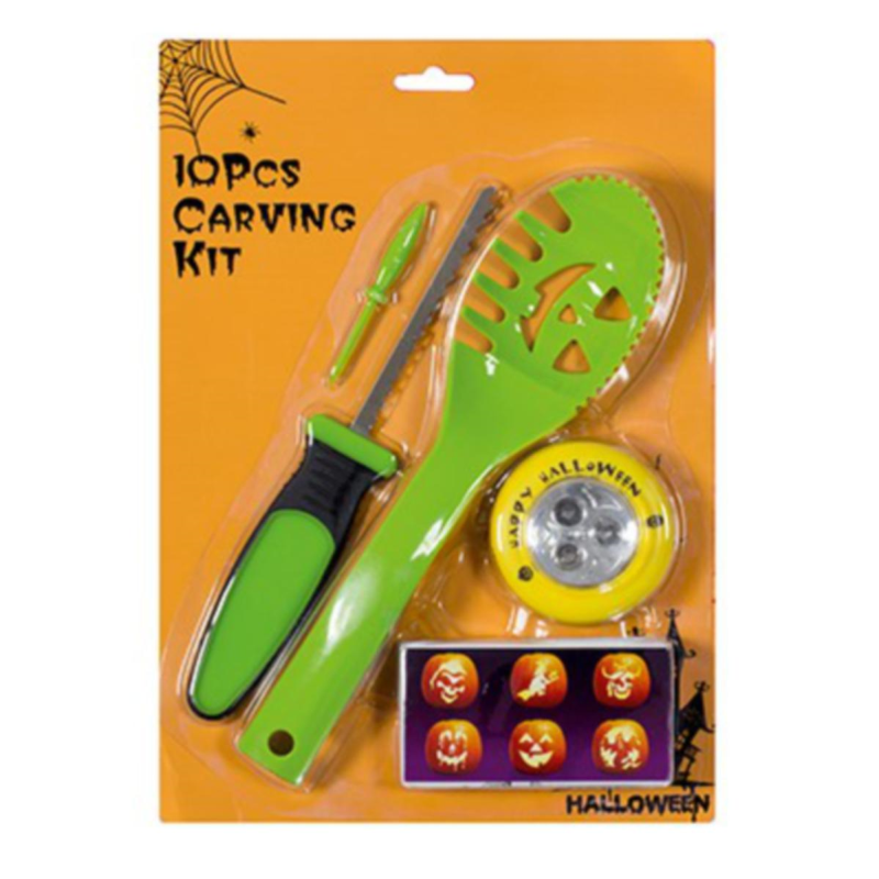 Halloween Carving - 10pcs Pumpkin Carving Set