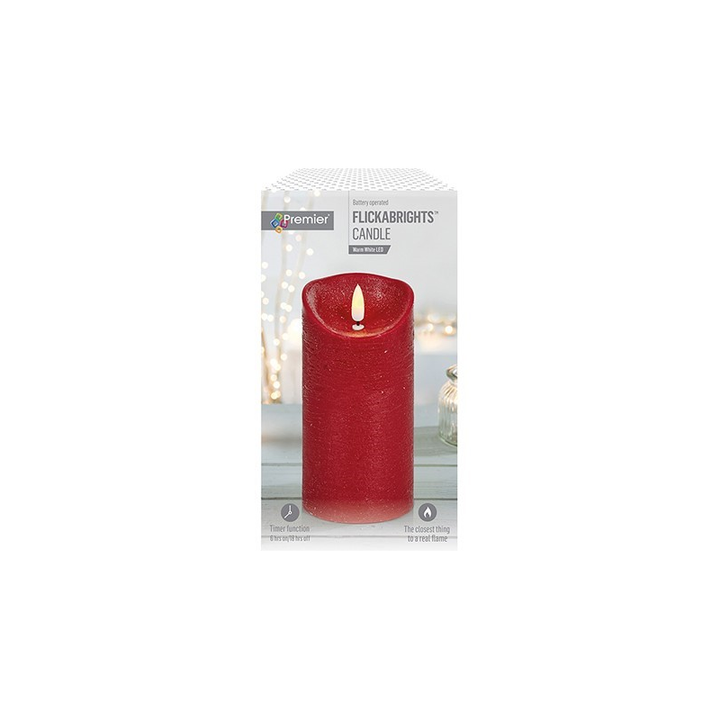 Flickabright Textured Candles