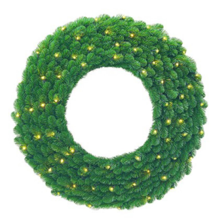 Wreath - 1.2M Dual Power Pre lit Wreath