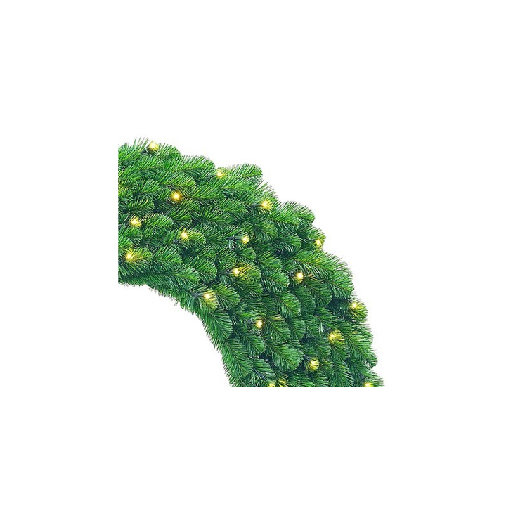 Wreath - 1.2M Dual Power Pre lit Wreath