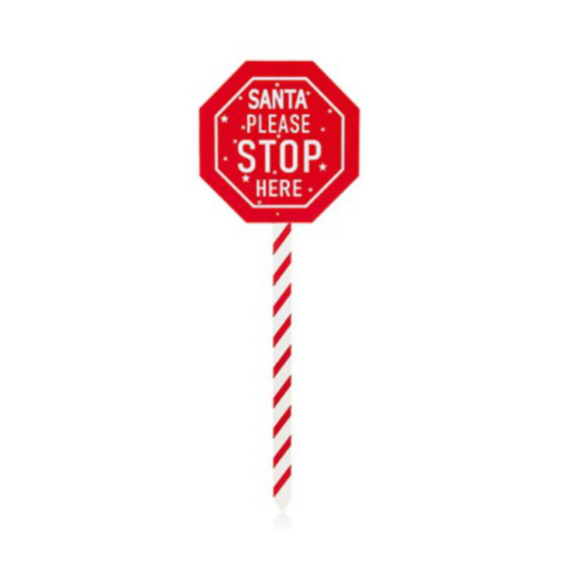 Stop Santa Sign - Various Designs