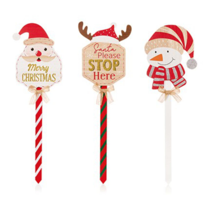 Stop Santa Sign - Various Designs