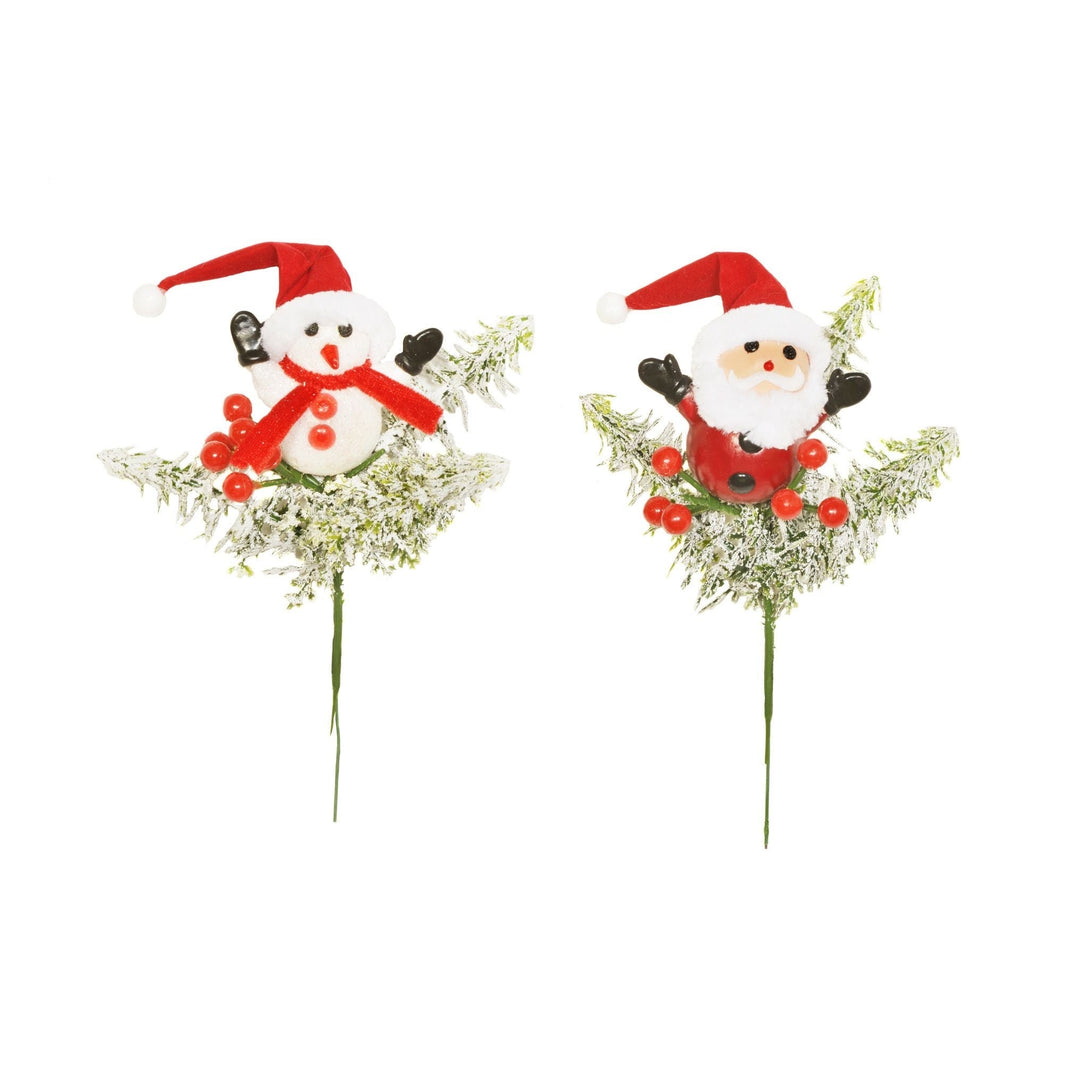 Pick - Assorted Character Christmas Picks