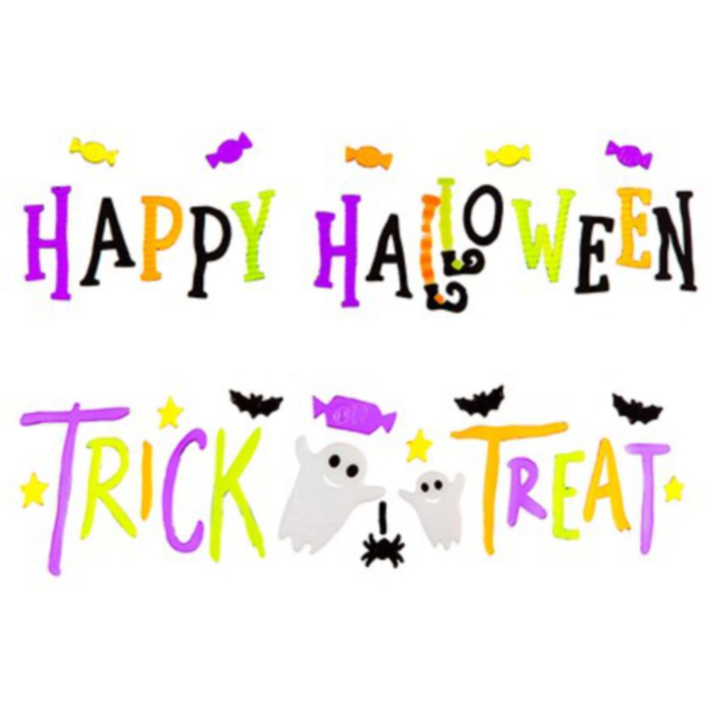 Halloween ~ Gel Window Stickers
