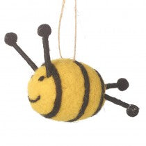 Summer - Hanging Woollen Bees