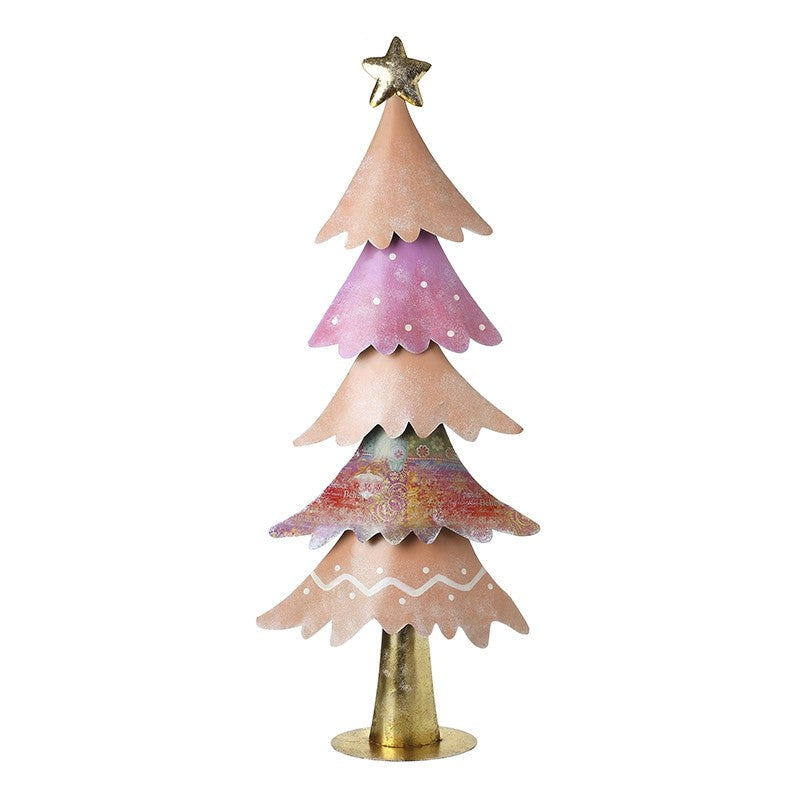 Pale Pink Christmas Tree