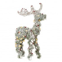White Fir Light up Reindeer