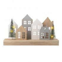 Light Up Trees, Houses Scene