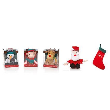 Xmas Character with Stocking in Gift Box