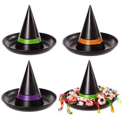 Halloween - Metal Witches Hat Sweet Bowls