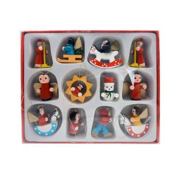 Set of 12 Christmas Characters